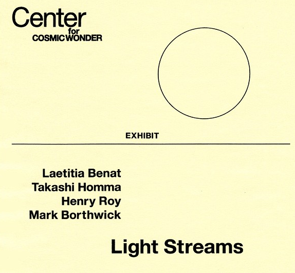 Light Streams」展 （Center for Cosmic Wonder） ｜Tokyo Art Beat