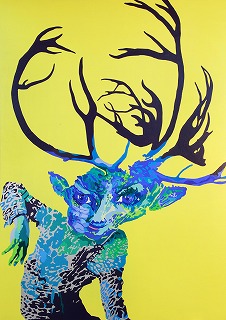 石原延啓 「deer man」 （nca | nichido contemporary art） ｜Tokyo 