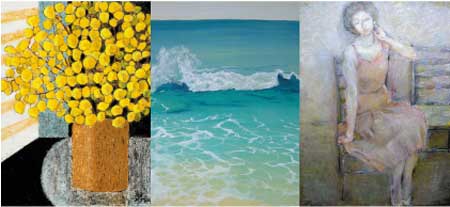 金子仁三郎を偲ぶ三人展 （GALERIE PARIS） ｜Tokyo Art Beat