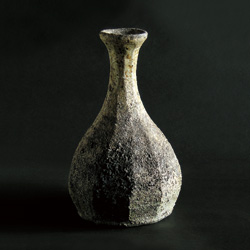 しのぎ文扁壺　竹下考哉 2009_468B