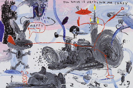 黒田アキ 「THE NOISE IS DRIVING ME CRAZY」 （MORI YU GALLERY TOKYO