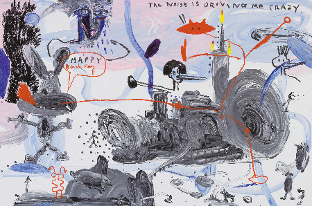 黒田アキ 「THE NOISE IS DRIVING ME CRAZY」 （MORI YU GALLERY TOKYO