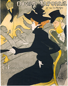 ロートレック　リトグラフポスター　アルビロートレック美術館印有り ロートレック リトグラフポスター アルビロートレック美術館印有り