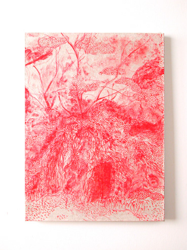 絵画 Red Mountain Red Mountain Déjà Vu — Artist Stéphanie Gauvin