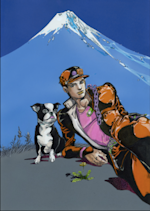 ジョジョの奇妙な冒険　グリコ 25周年メモリアルパネル　荒木飛呂彦 2012_8C79?w=150&q=100