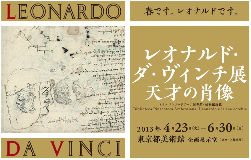 ミラノ アンブロジアーナ図書館・絵画館所蔵 レオナルド・ダ・ヴィンチ