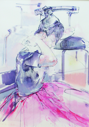 岡田華郷の絵画 岡田華郷 月下獅子図 六曲半双 | 古美術瀬戸