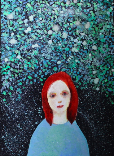 田中千智　恐竜になりたい　2016年作品　10号 田中千智 作品展 （伊勢丹新宿店本館） ｜Tokyo Art Beat