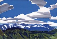 小堀進　水彩画　「海」 Yahoo!オークション - 【真作】【WISH】小堀進 水彩 10号大 水辺美景貴