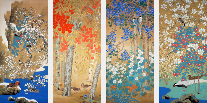 百花繚乱 花言葉 花図鑑 展 山種美術館 Tokyo Art Beat