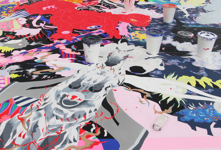 天野喜孝 「TOKYO SYNC」展 （ミヅマアートギャラリー（市ヶ谷