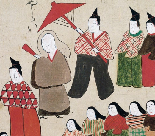 つきしまかるかや　素朴表現の絵巻と説話画 つきしま かるかや - 素朴表現の絵巻と説話画 -」 （日本民藝館