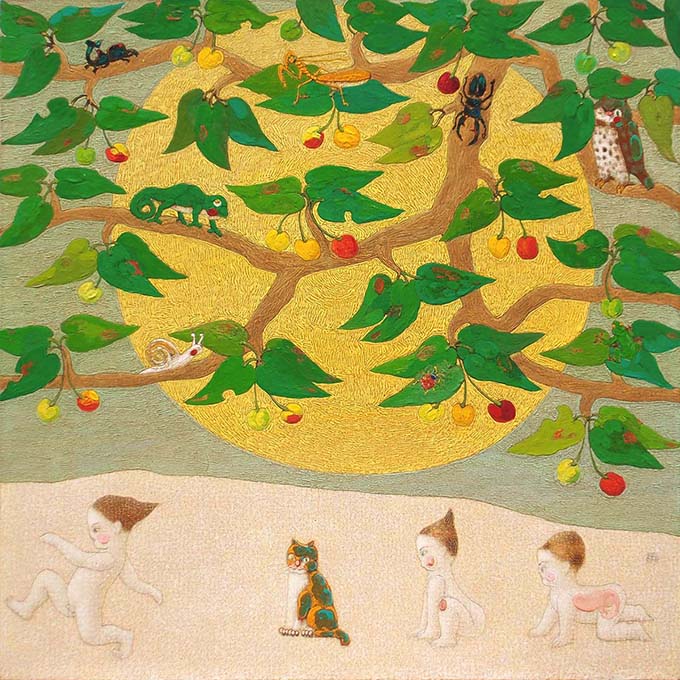 杉本澄男　お面　個展出品作 2014_2610?w=1200