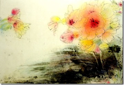 ★安井寿摩子（やすい・すまこ）銅版画 手彩色 安井寿磨子銅版画展 YASUI Sumaco print works