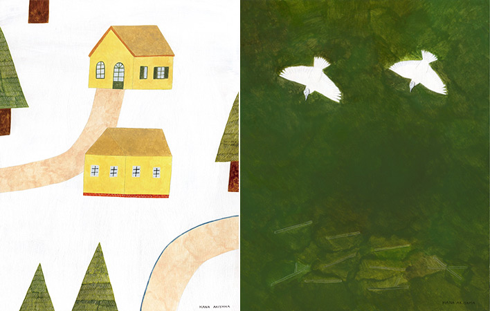 秋山花　HANA AKIYAMA 原画 秋山花 HANA AKIYAMA 原画