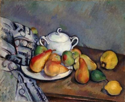 Fruit and a Jug on a Table 1890 ポール・セザンヌ | 油絵複製