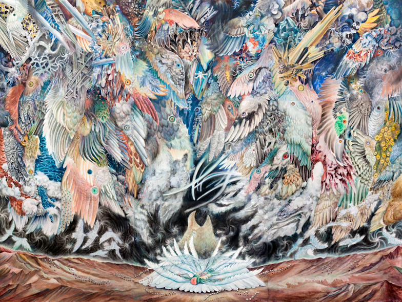 日本画(40) 心の叫び 日本画(40) 心の叫び