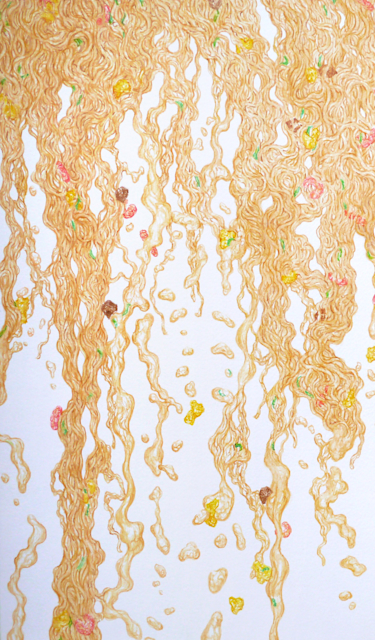 新宅睦仁 「カップヌードルの滝」 （HAGISO） ｜Tokyo Art Beat