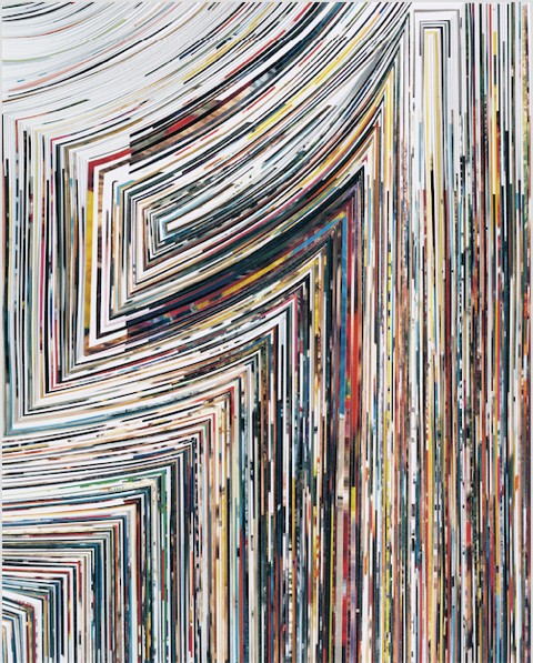 内野隆文 ラッシュアワーバード 絵画 M3号 現代美術 アート作品