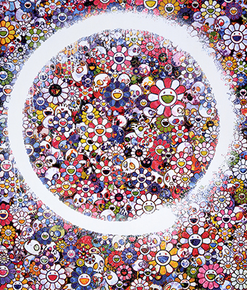 村上隆 「円相」 （Kaikai Kiki Gallery） ｜Tokyo Art Beat