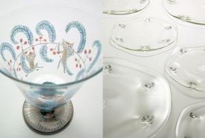 松岡装子⭐︎皿⭐︎ガラス 松岡ようじ + 松岡装子 展 （サボア・ヴィーブル） ｜Tokyo Art Beat