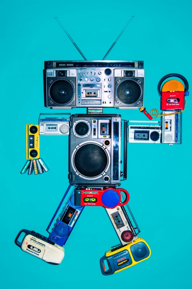 日本発 アナログ合体家電 大ラジカセ展」 （PARCO MUSEUM TOKYO