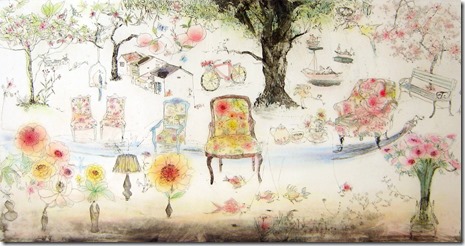 安井寿磨子作 手彩色銅版画 「宝船」1998年 10枚限定 安井寿磨子作 手彩色銅版画 「宝船」1998年 10枚限定