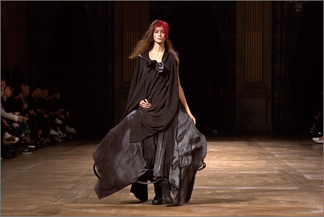 Yohji Yamamoto ヨウジヤマモト ロング カーディガン 朝倉優佳 Yohji Yamamoto 朝倉優佳 刺繍作品 - ヨウジ ヤマモト [RUFUS