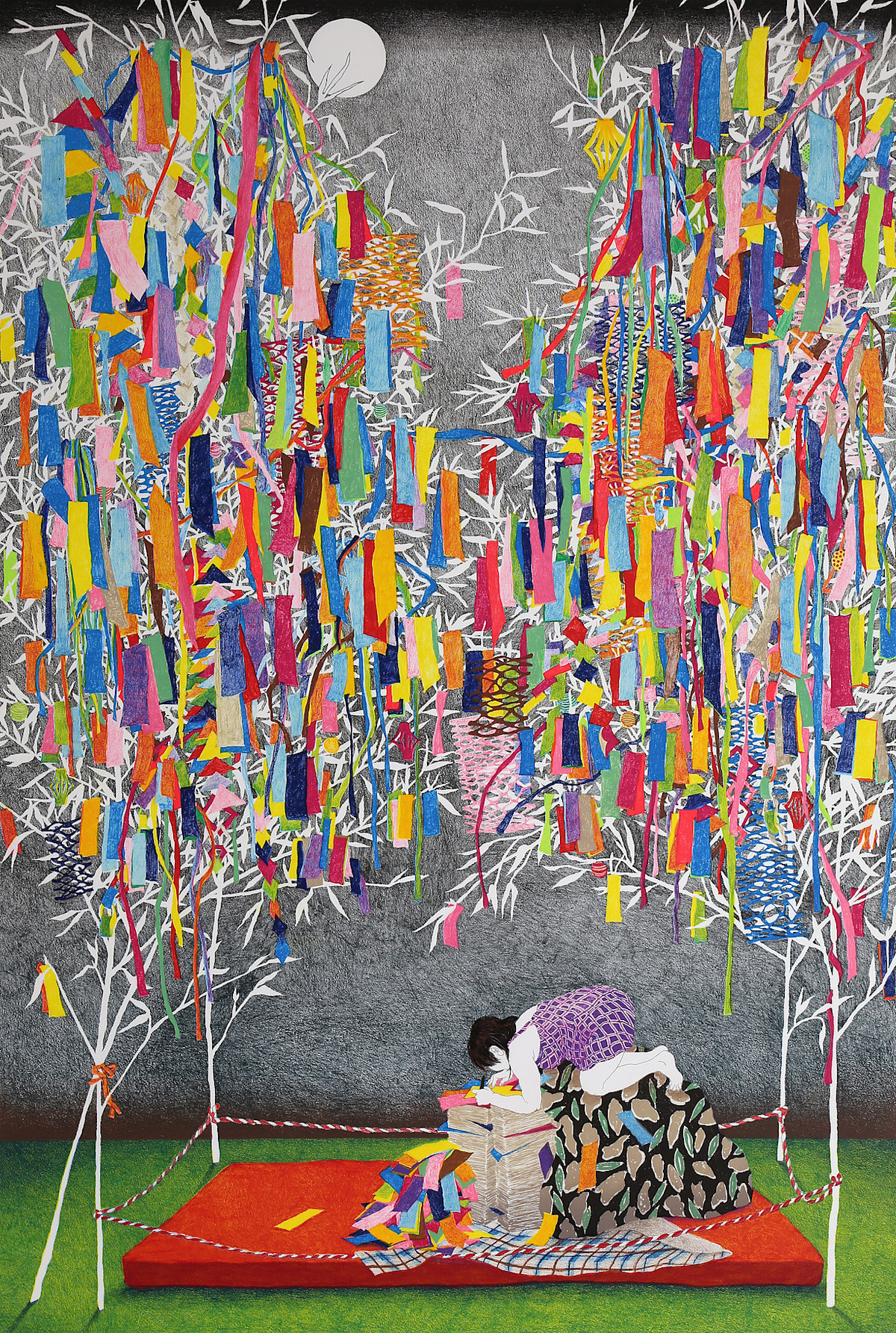 大坂秩加 「短冊にぎりしめて雨」 展 （GALLERY MoMo Projects