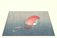 現代浮世絵 宮本承司 グレープフルーツ 水彩木版画 宮本 承司 | Miyamoto Shoji - PATinKyoto