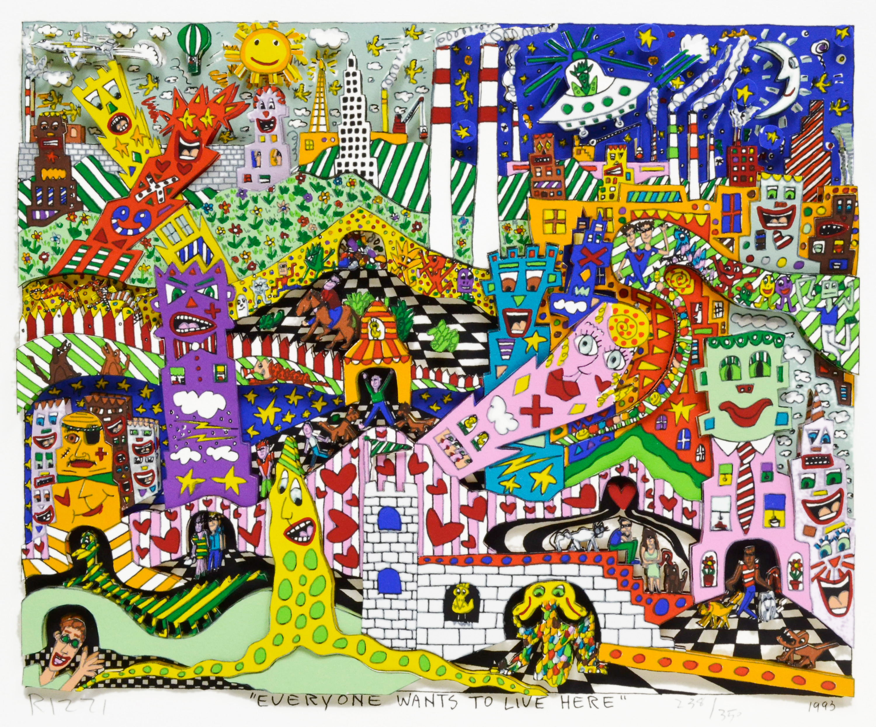 James Rizzi “Rizzi Stardust” （Sansiao Gallery） ｜Tokyo Art Beat