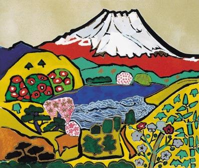 片岡球子の富士山版画展」 （伊勢丹新宿店本館） ｜Tokyo Art Beat