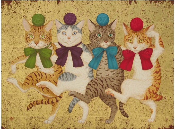 丸山友紀 「動物たちの誘惑」 （シルクランド画廊） ｜Tokyo Art