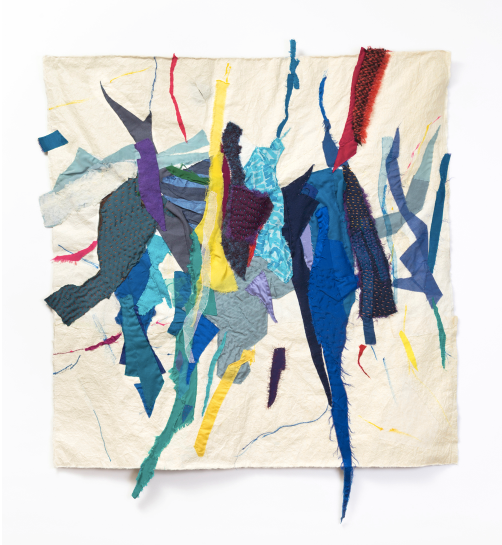 椿操 「ファブリックコラージュ 2017 」 （kaneko art gallery