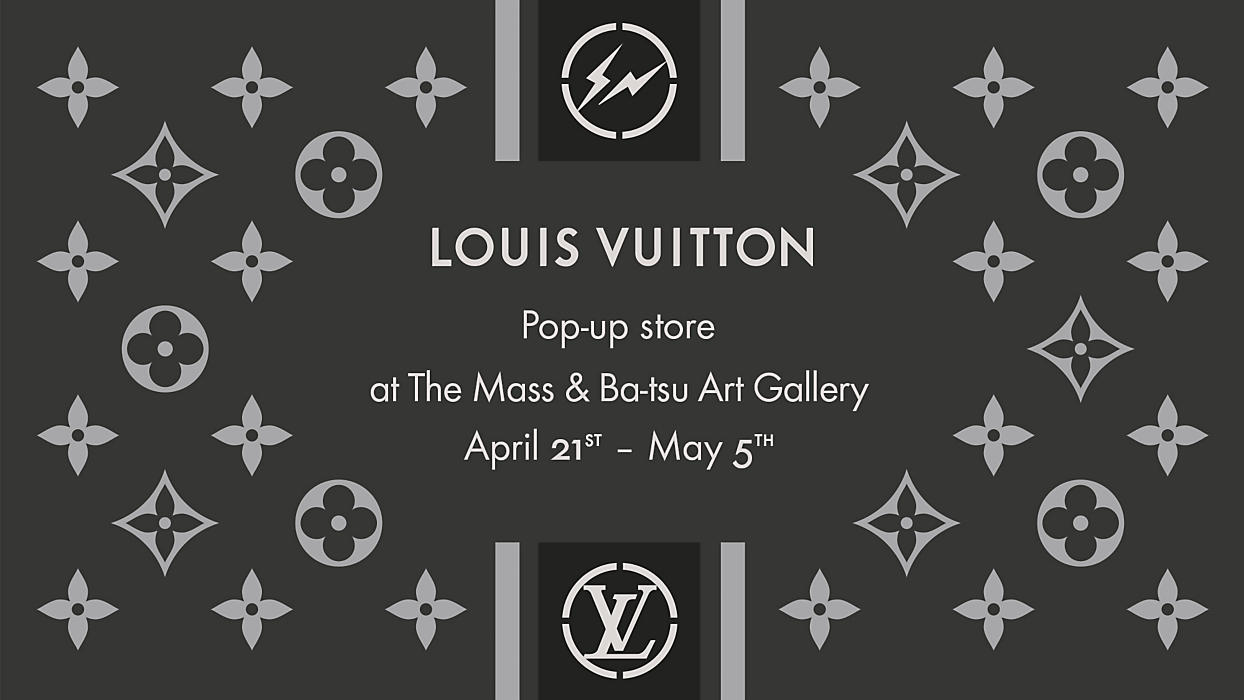 The fragment x Louis Vuitton collaboration gets an April release date