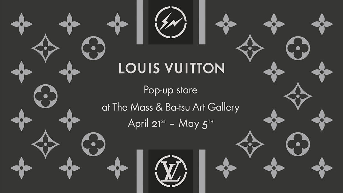 LOUIS VUITTON in collaboration with FRAGMENT POP-UP STORE」 （The
