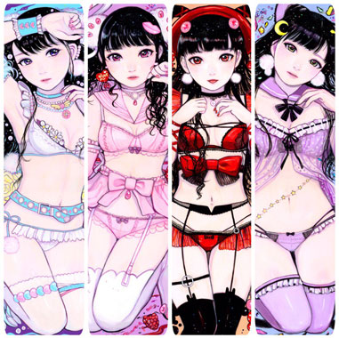 巽千沙都♡複製原画 巽千沙都 「プリズム症候群Ⅱ」 （アートコンプレックスセンター