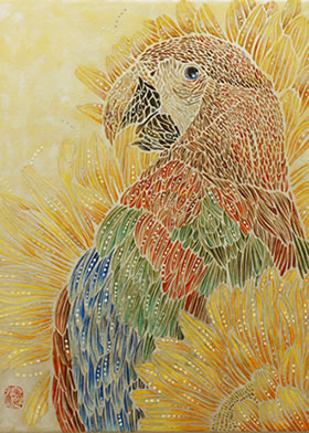 内藤清加「花鳥風月」 （伊勢丹新宿店本館） ｜Tokyo Art Beat