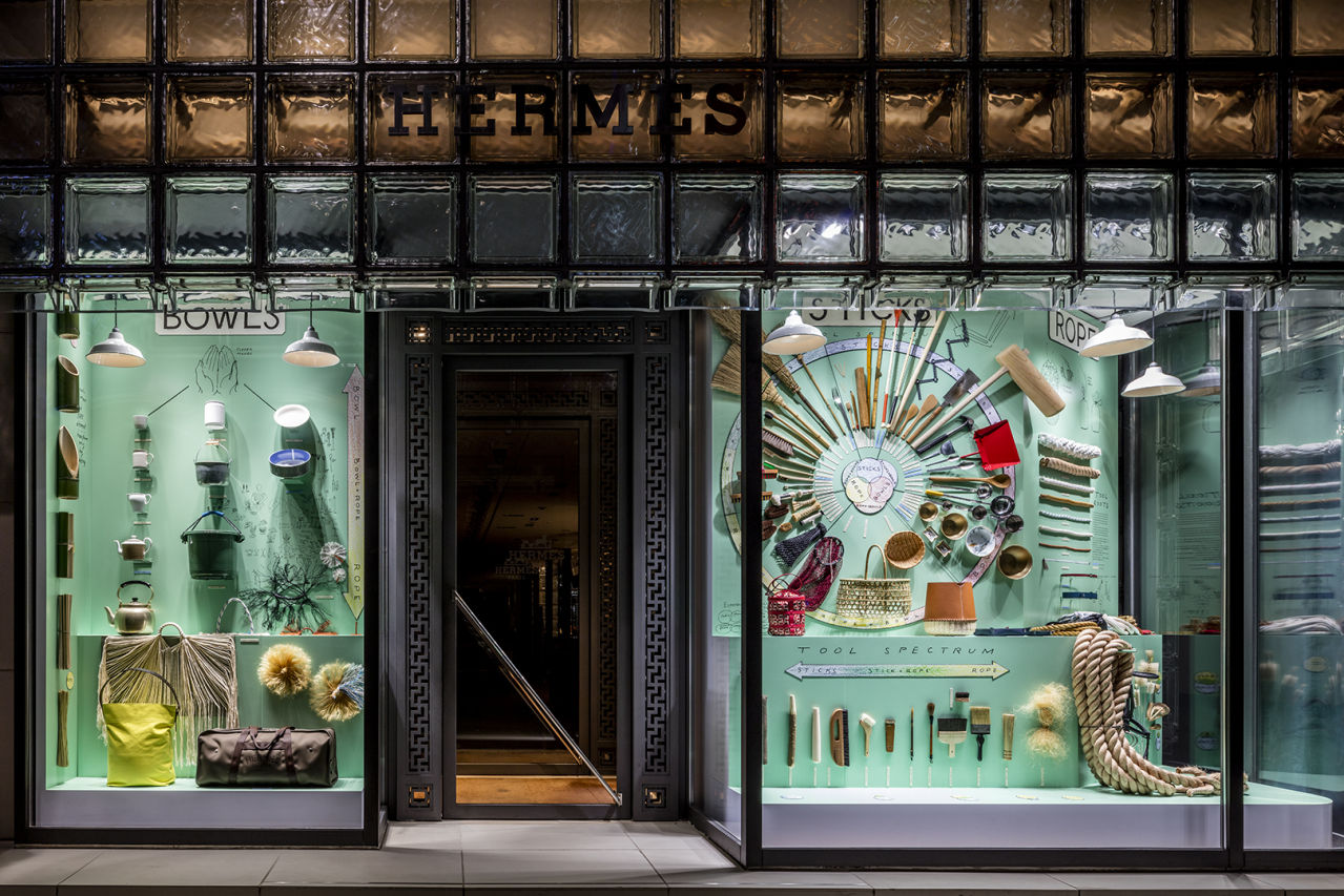 マイク・エーブルソン 「Tool Roots」 （銀座メゾンエルメス） ｜Tokyo