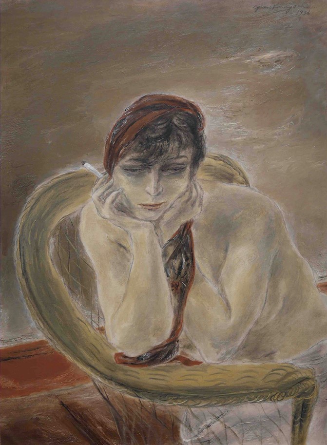 国吉康雄 + 清水登之 「ふたつの道」 （栃木県立美術館） ｜Tokyo Art Beat