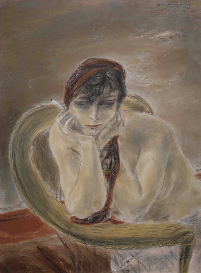 国吉康雄 + 清水登之 「ふたつの道」 （栃木県立美術館） ｜Tokyo Art Beat