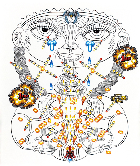 田名網敬一 + オリバー・ペイン 「Perfect Cherry Blossom」 （NANZUKA