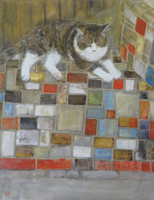 #高橋雅美「trick」原画 額装作品 高橋雅美「trick」原画 額装作品