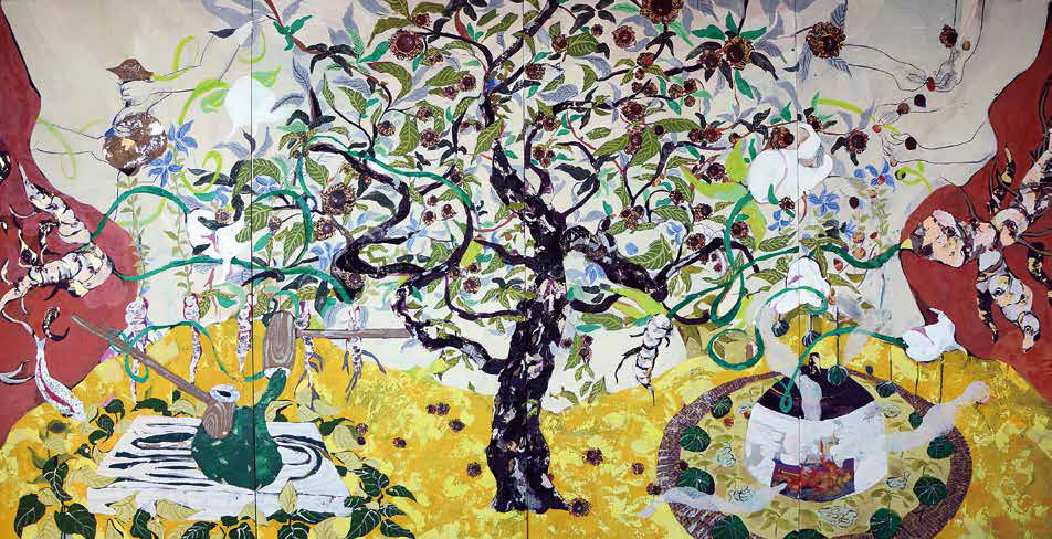 浅野友理子 「山のくちあけ」 （馬喰町 ART + EAT） ｜Tokyo Art Beat