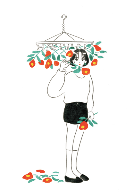 深川優 「あいちゃん」 （L'illustre Galerie LE MONDE（ル・モンド