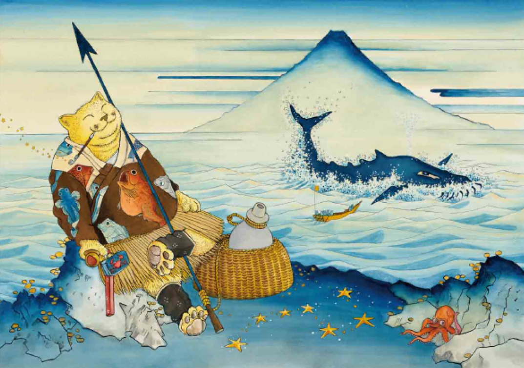 ますむらひろしの北斎展 ATAGOAL×HOKUSAI」 （すみだ北斎美術館