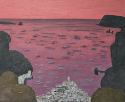 絵画 兒山重芳 作 〜風景画〜 [1981]