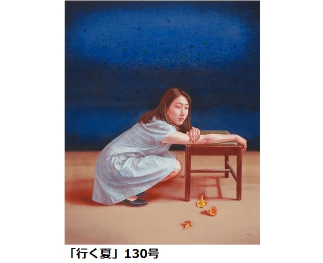 高橋里謡子、【青によし寧楽の都は】、希少な額装用画集より、美品、新品額装付 金子滇 展 （日本橋髙島屋 6F / 美術画廊） ｜Tokyo Art Beat