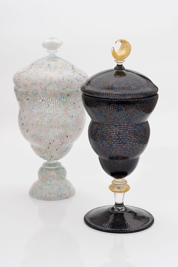 ベネチアンガラス アンティーク カップ＆ソーサー ガラス ムラノ 江波冨士子 ベネチアンガラス アンティーク カップ＆ソーサー ガラス ムラノ 江波