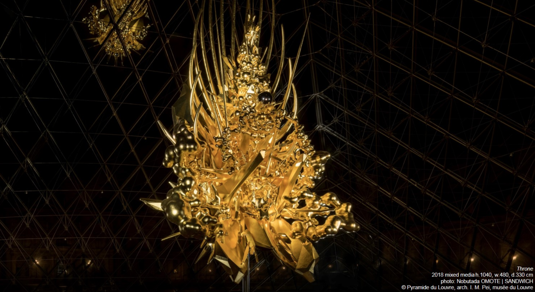 名和晃平「Throne -Louvre Pyramid-」 （銀座 蔦屋書店） ｜Tokyo Art Beat